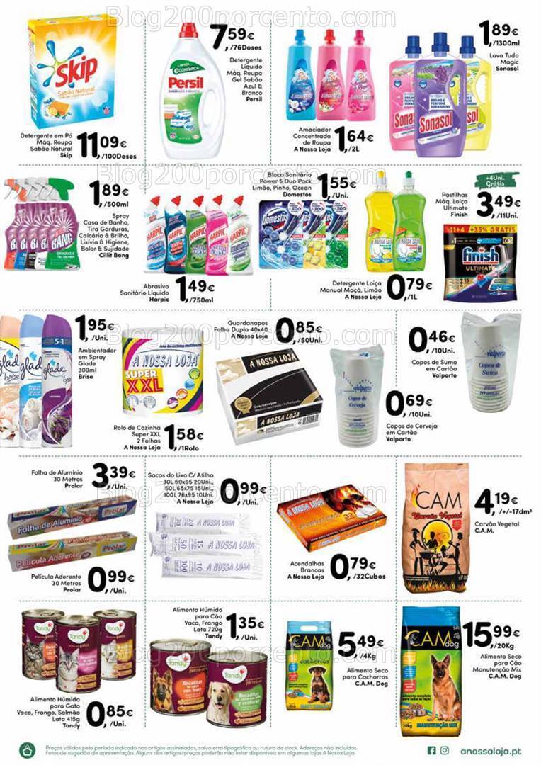 Antevisão Folheto A NOSSA LOJA Promoções de 15 a 30 junho