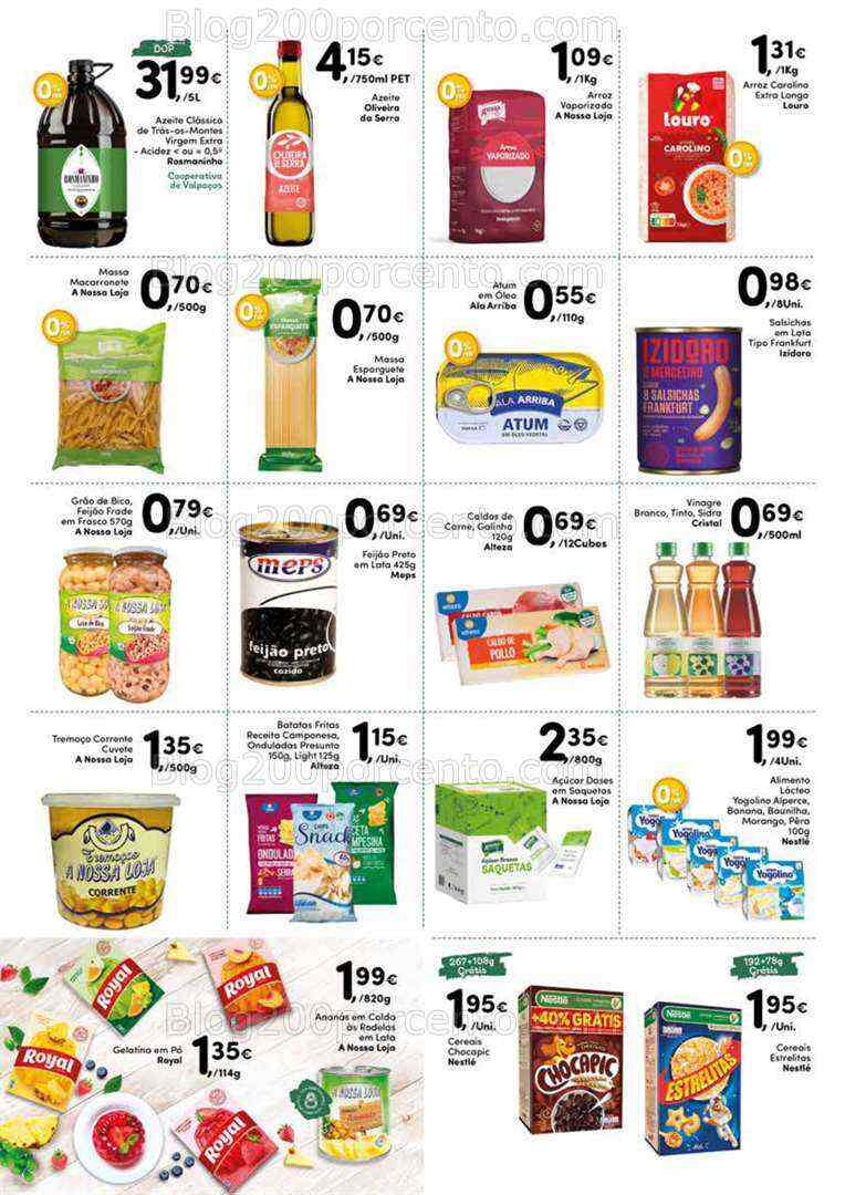 Antevisão Folheto A NOSSA LOJA Promoções de 27 junho a 11 agosto