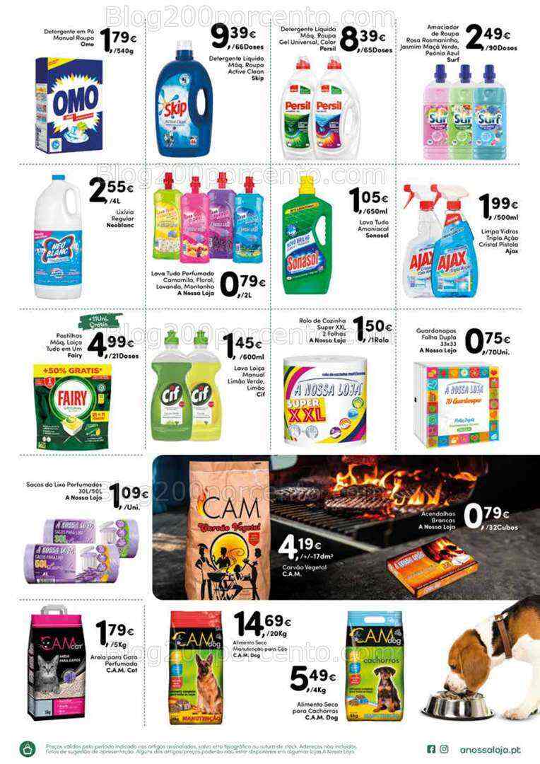 Antevisão Folheto A NOSSA LOJA Promoções de 27 junho a 11 agosto