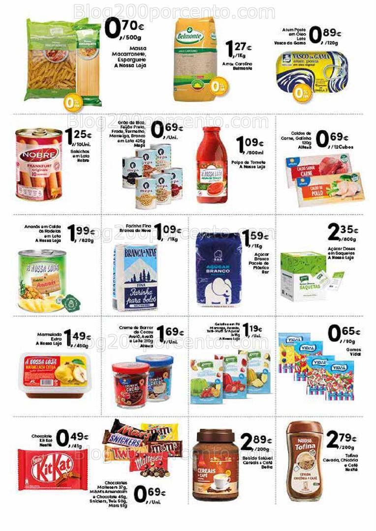 Antevisão Folheto A NOSSA LOJA Promoções de 7 a 22 setembro