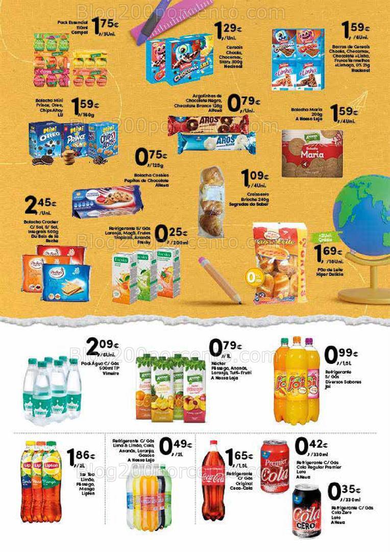 Antevisão Folheto A NOSSA LOJA Promoções de 7 a 22 setembro