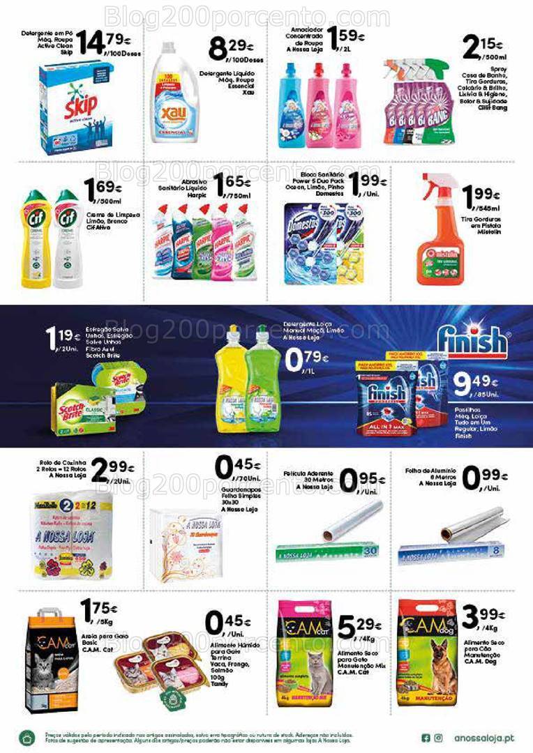 Antevisão Folheto A NOSSA LOJA Promoções de 7 a 22 setembro