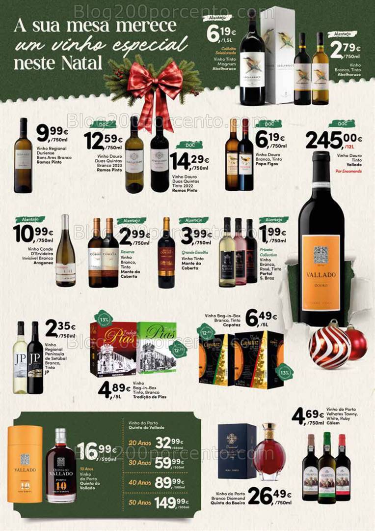 Antevisão Folheto A NOSSA LOJA Promoções de 7 a 31 dezembro