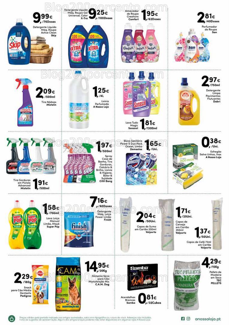 Antevisão Folheto A NOSSA LOJA Promoções de 7 a 31 dezembro