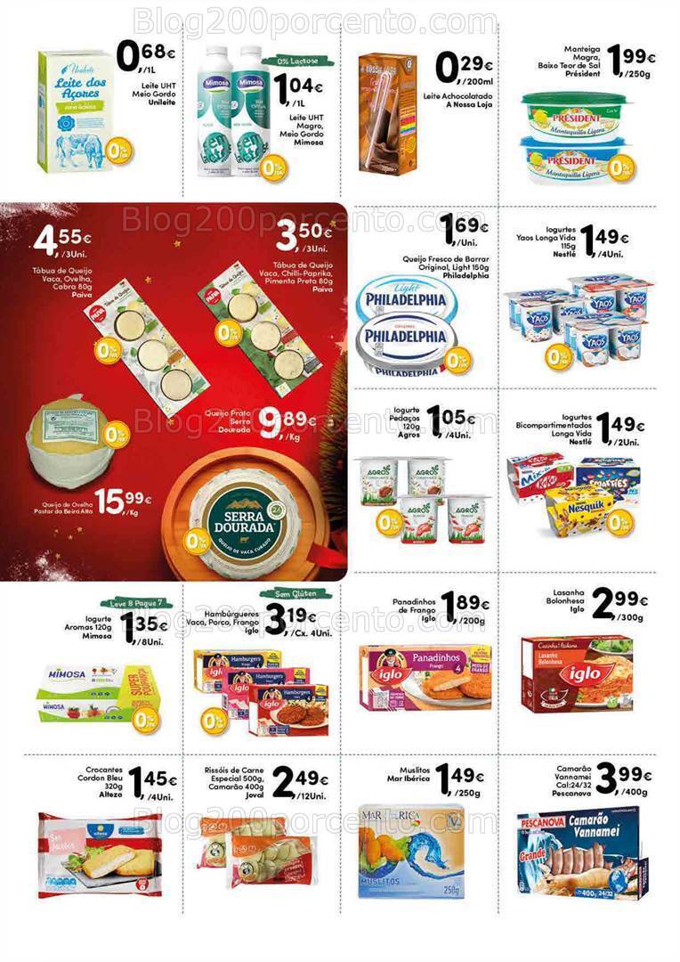 Antevisão Folheto A NOSSA LOJA Promoções de 9 a 31 dezembro