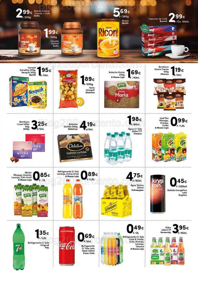 Antevisão Folheto A NOSSA LOJA Promoções de 9 a 31 dezembro