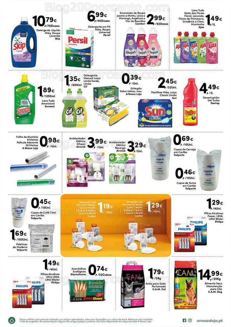 Antevisão Folheto A NOSSA LOJA Promoções de 9 a 31 dezembro