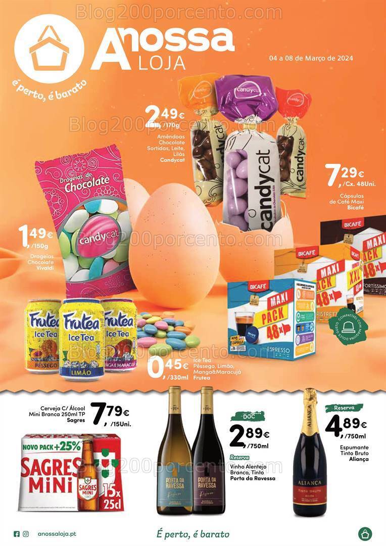 Antevisão Folheto A NOSSA LOJA Promoções de 3 a 7 março