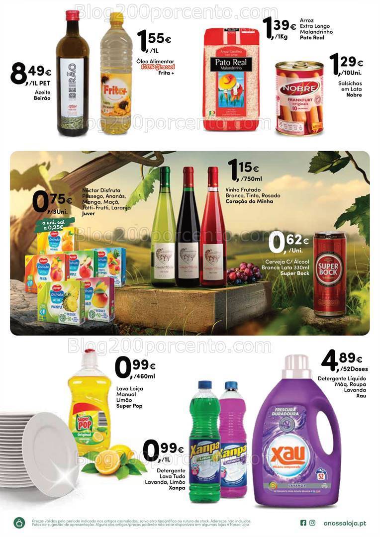 Antevisão Folheto A NOSSA LOJA Promoções de 3 a 7 março