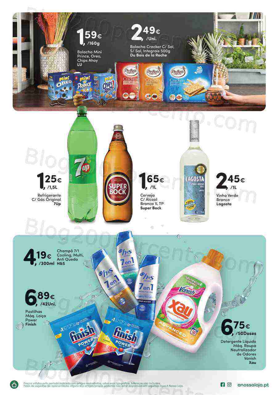 Antevisão Folheto A NOSSA LOJA Promoções de 17 a 21 abril