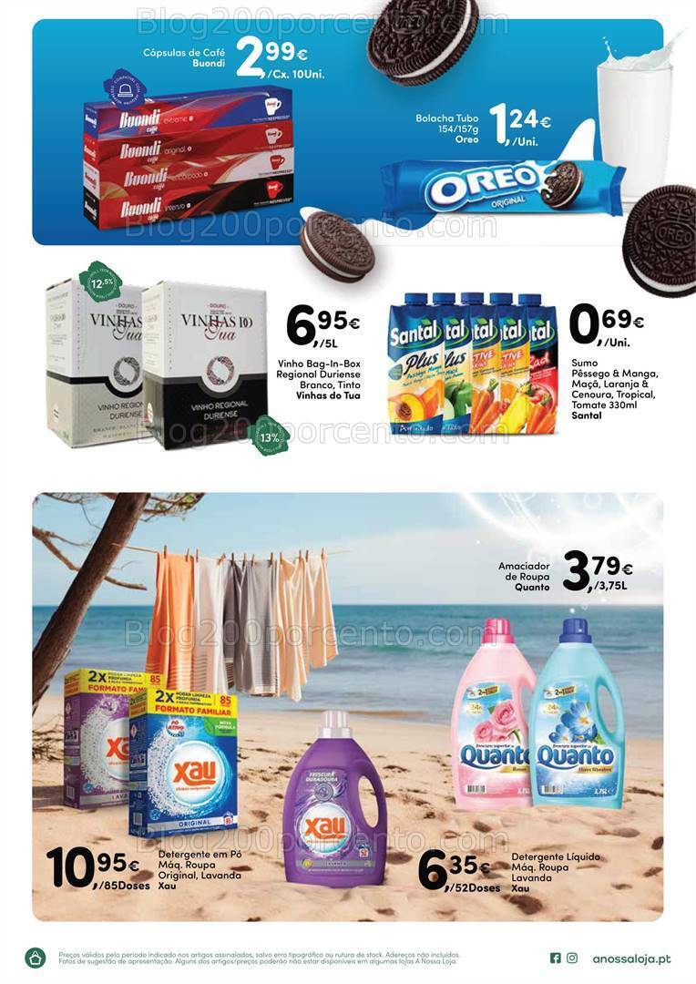 Antevisão Folheto A NOSSA LOJA Promoções de 2 a 6 setembro