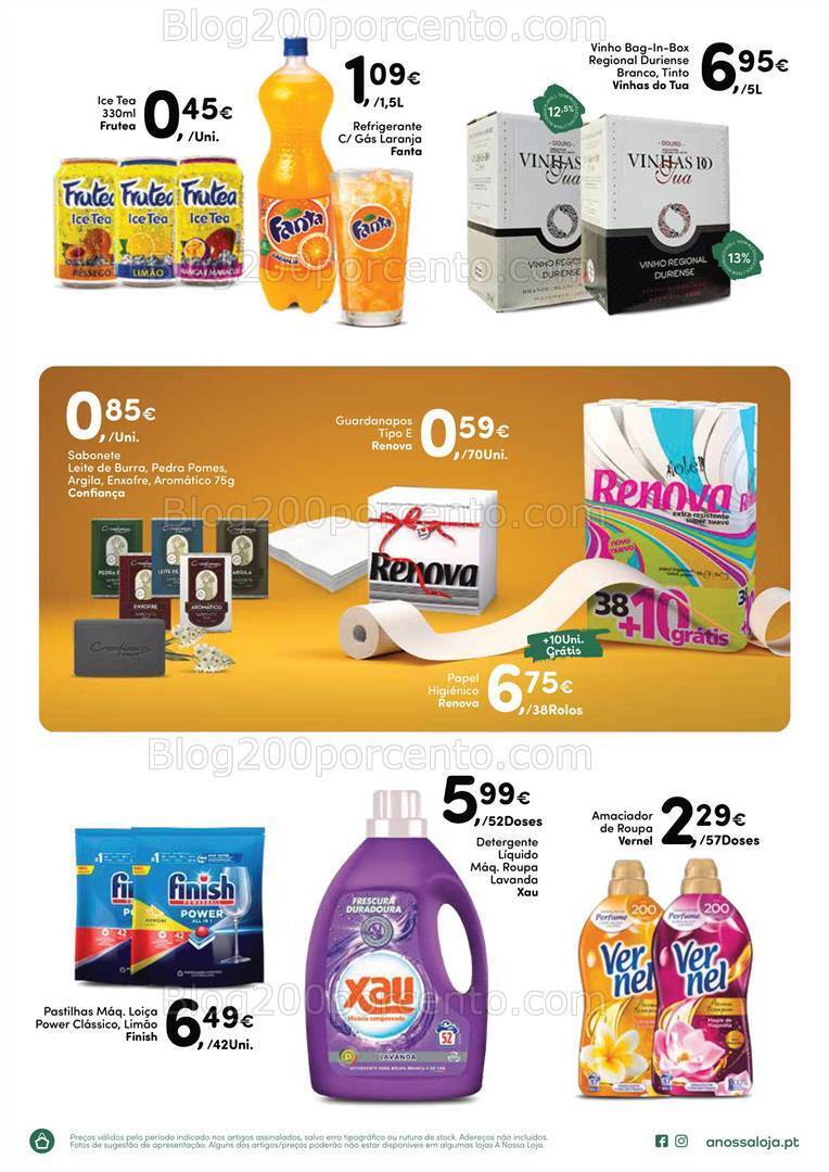 Antevisão Folheto A NOSSA LOJA Promoções de 16 a 20 outubro