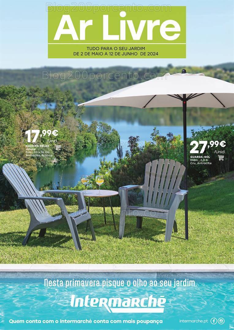 Antevisão Folheto INTERMARCHÉ Contact Especial Ar Livre 2 maio a 12 junho