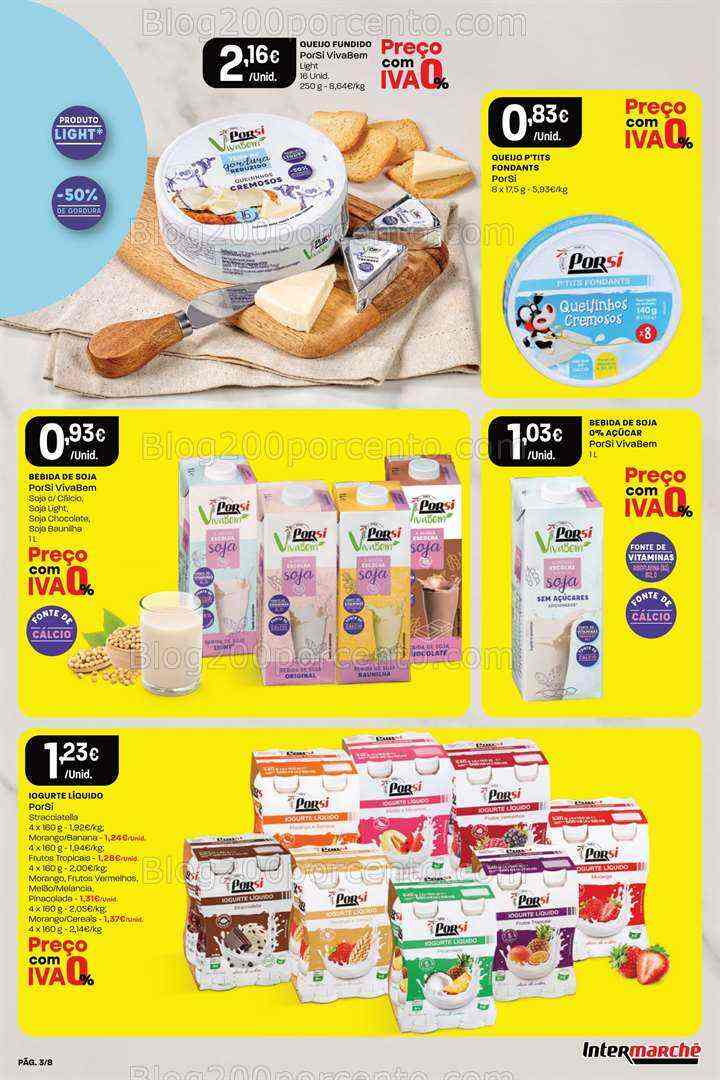 Antevisão Folheto INTERMARCHÉ Especial Porsi Promoções de 20 a 26 julho