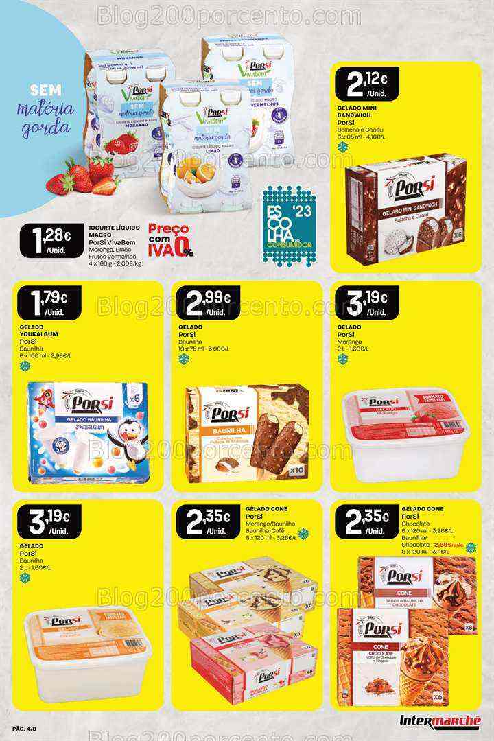 Antevisão Folheto INTERMARCHÉ Especial Porsi Promoções de 20 a 26 julho