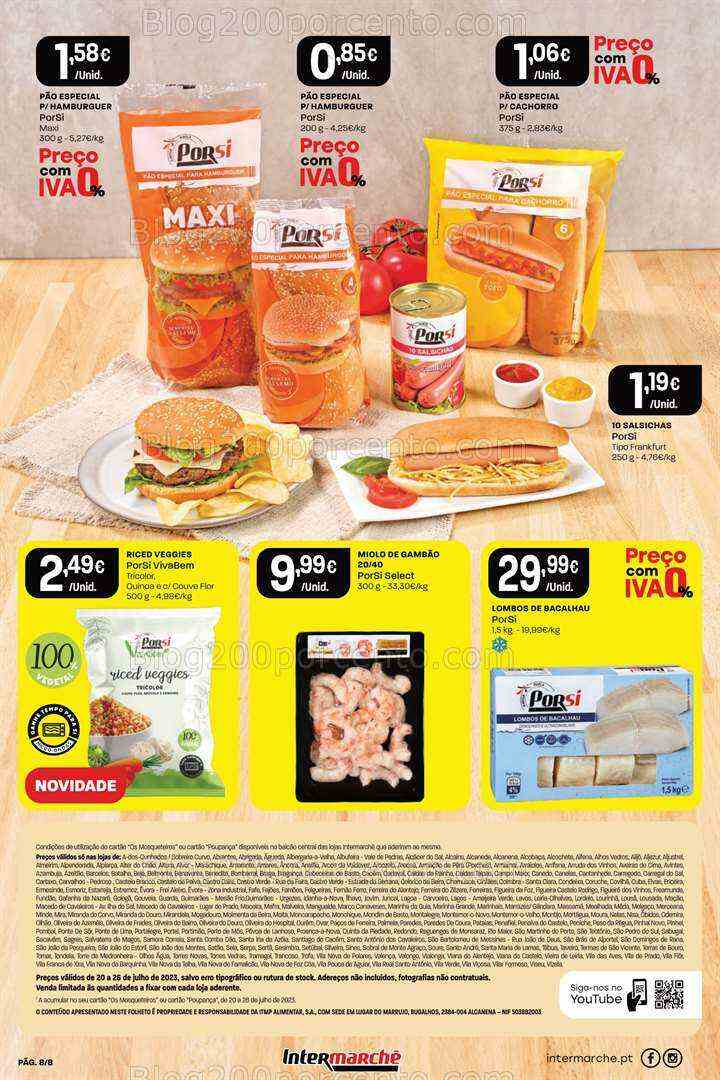 Antevisão Folheto INTERMARCHÉ Especial Porsi Promoções de 20 a 26 julho