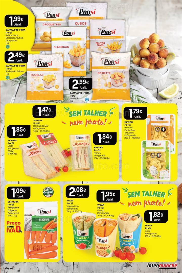 Antevisão Folheto INTERMARCHÉ Porsi Promoções de 17 a 23 agosto