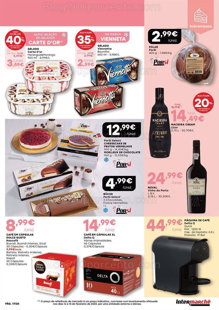 Antevisão Folheto INTERMARCHÉ Contact Páscoa Promoções de 14 março a 3 abril