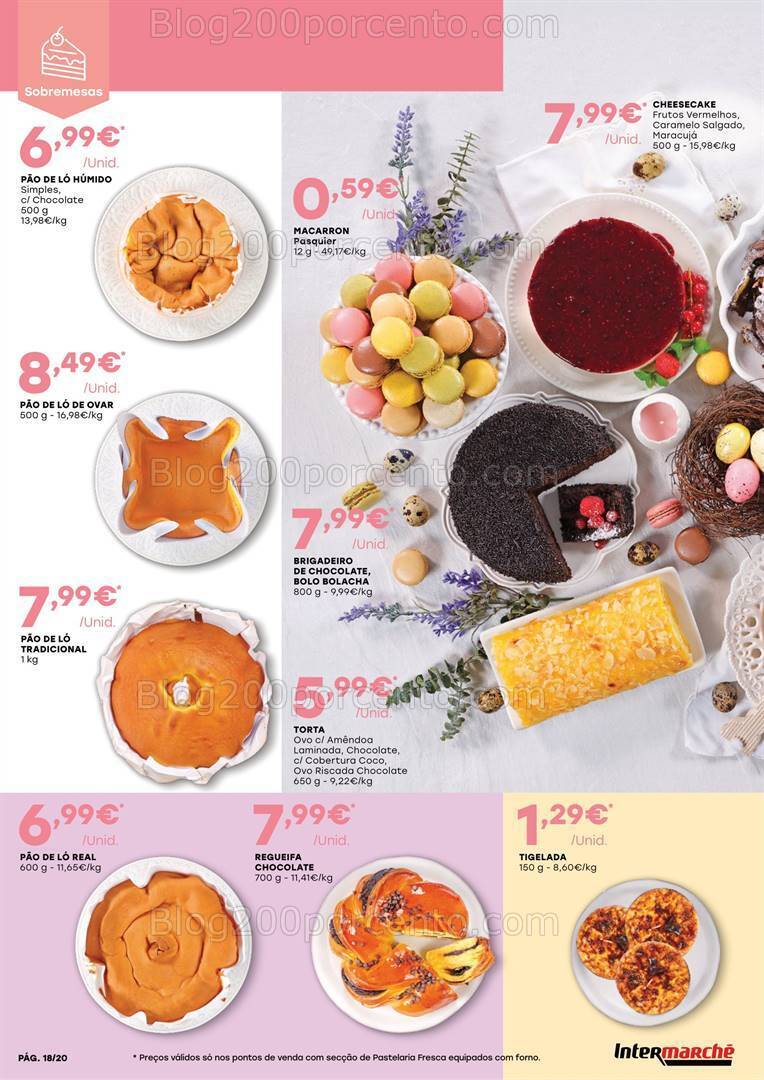 Antevisão Folheto INTERMARCHÉ Contact Páscoa Promoções de 14 março a 3 abril