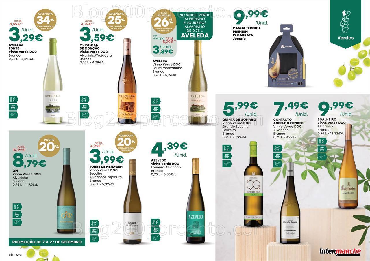Antevisão Folheto INTERMARCHÉ Festa QEV Promoções de 7 a 27 setembro