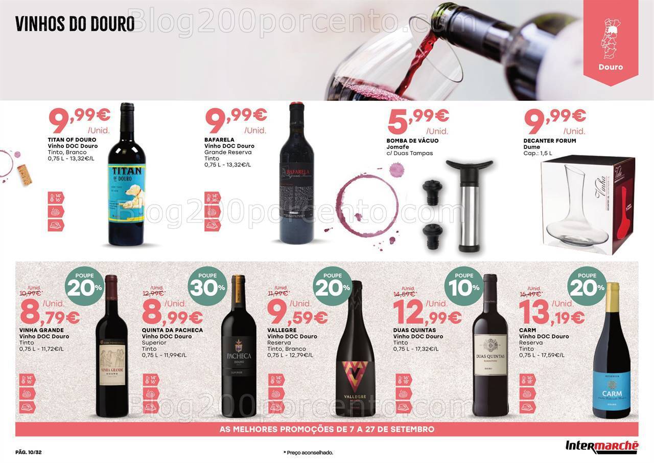 Antevisão Folheto INTERMARCHÉ Festa QEV Promoções de 7 a 27 setembro