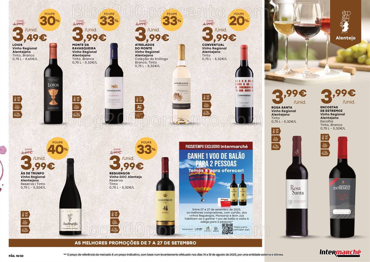 Antevisão Folheto INTERMARCHÉ Festa QEV Promoções de 7 a 27 setembro