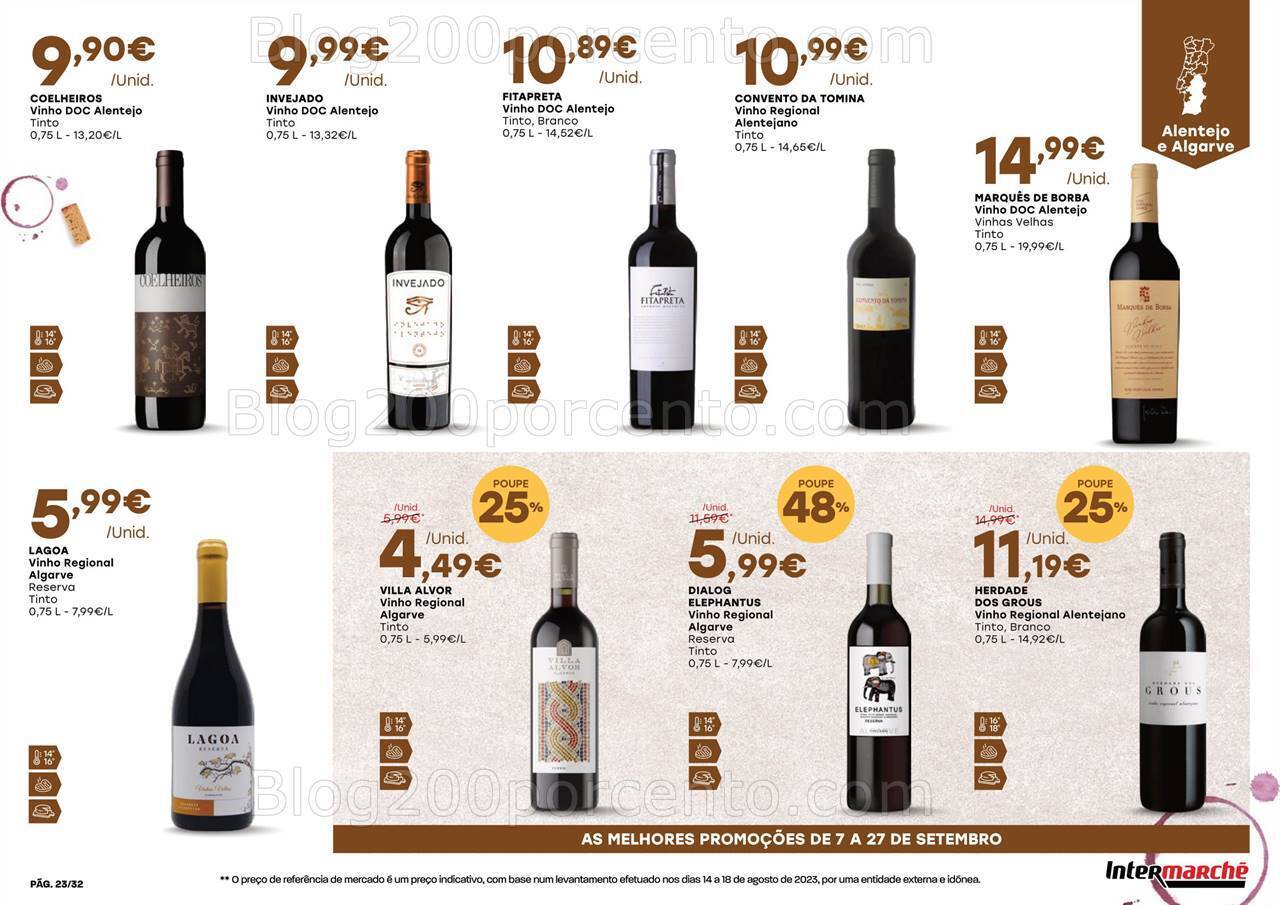 Antevisão Folheto INTERMARCHÉ Festa QEV Promoções de 7 a 27 setembro