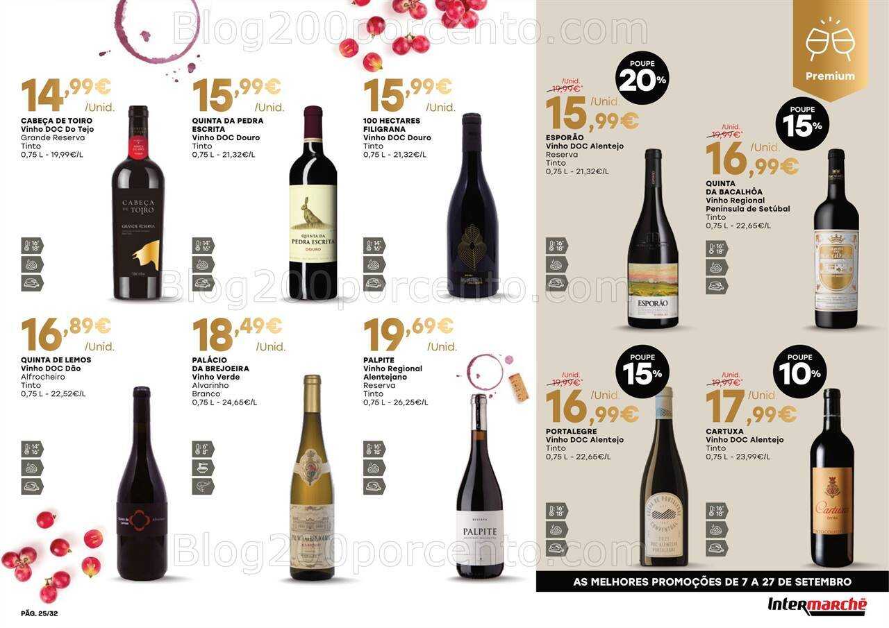 Antevisão Folheto INTERMARCHÉ Festa QEV Promoções de 7 a 27 setembro