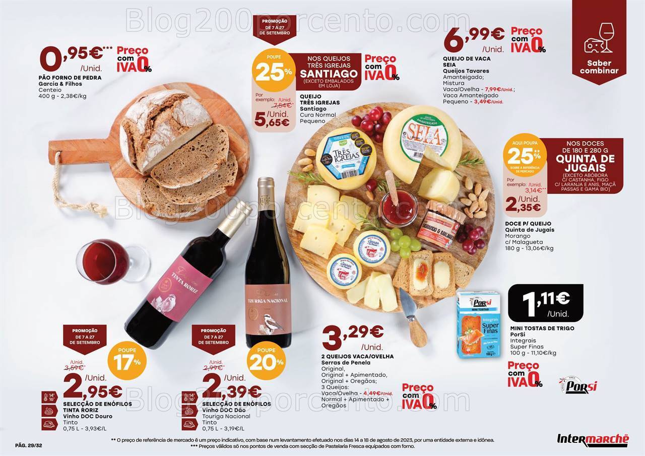 Antevisão Folheto INTERMARCHÉ Festa QEV Promoções de 7 a 27 setembro