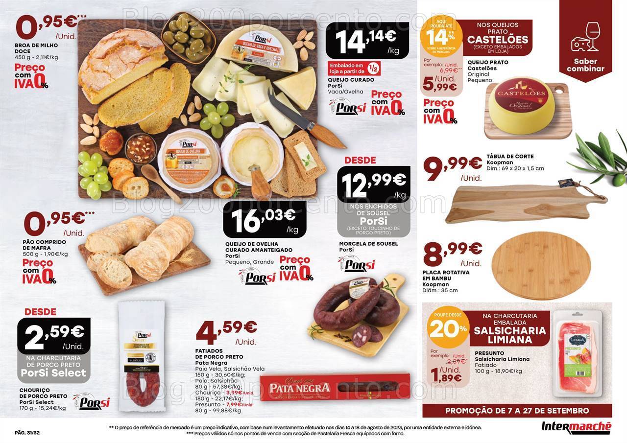Antevisão Folheto INTERMARCHÉ Festa QEV Promoções de 7 a 27 setembro