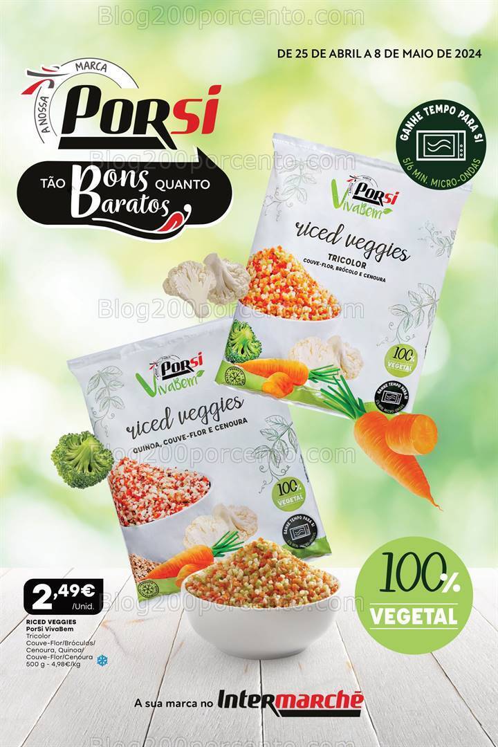 Antevisão Folheto INTERMARCHÉ Porsi Promoções de 25 abril a 8 maio