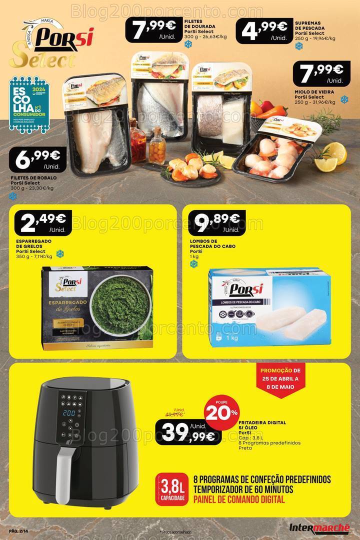 Antevisão Folheto INTERMARCHÉ Porsi Promoções de 25 abril a 8 maio