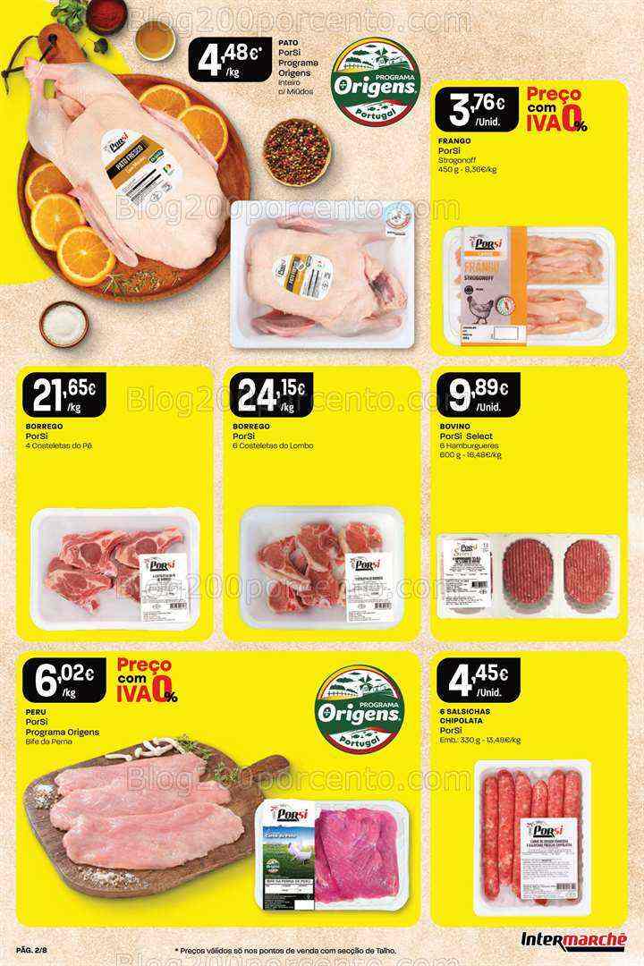 Antevisão Folheto INTERMARCHÉ Porsi Promoções de 3 a 9 agosto