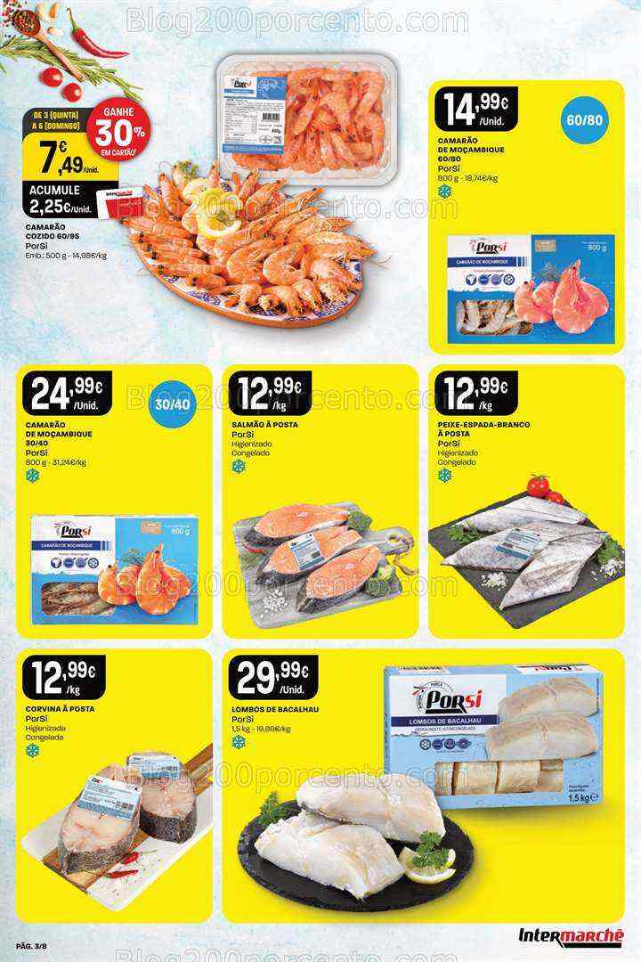 Antevisão Folheto INTERMARCHÉ Porsi Promoções de 3 a 9 agosto