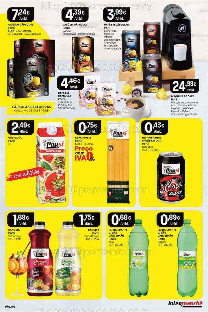 Antevisão Folheto INTERMARCHÉ Porsi Promoções de 3 a 9 agosto