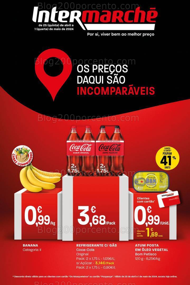 Antevisão Folheto INTERMARCHÉ Mini Promoções de 25 abril a 1 maio