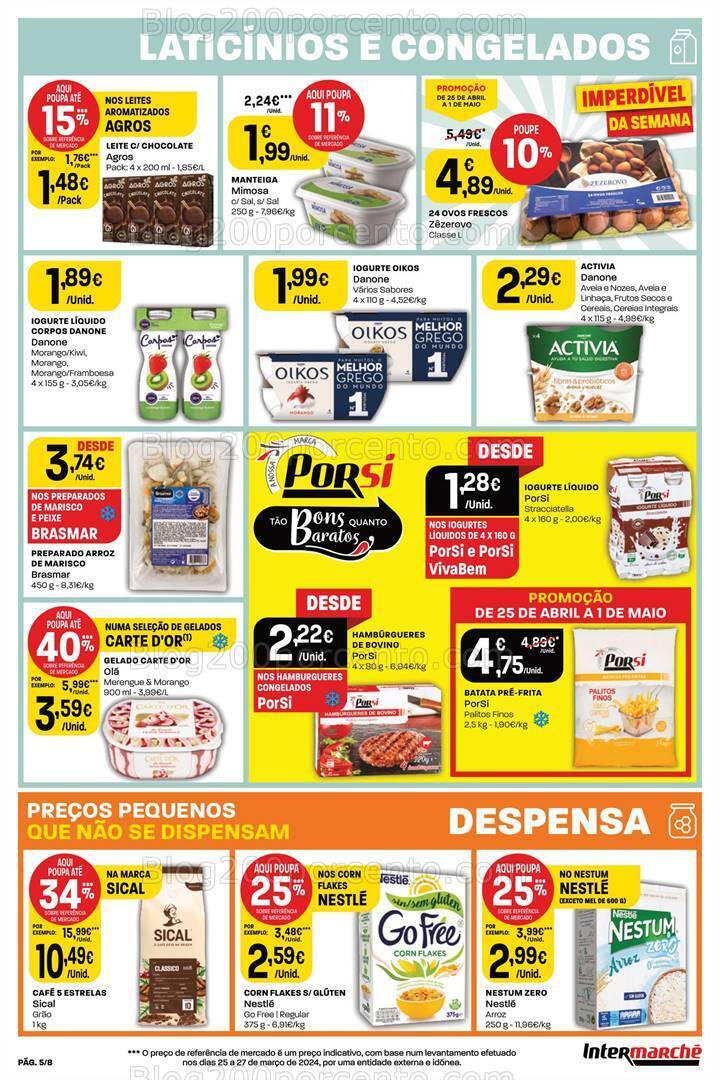Antevisão Folheto INTERMARCHÉ Mini Promoções de 25 abril a 1 maio