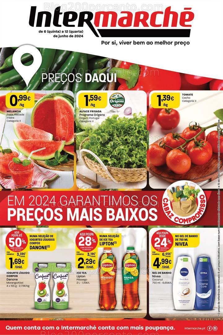 Antevisão Folheto INTERMARCHÉ Mini Promoções de 6 a 12 junho