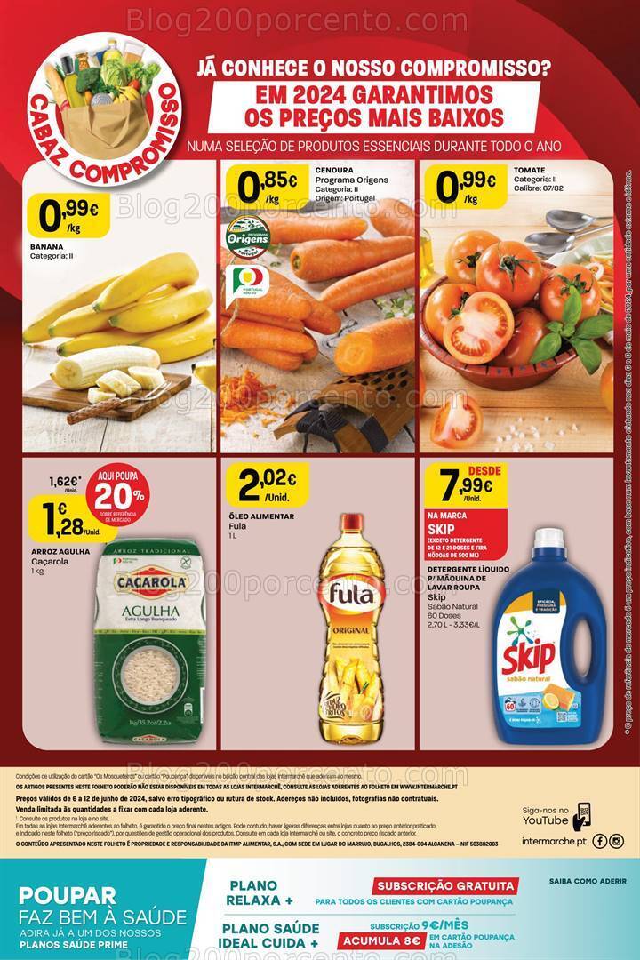 Antevisão Folheto INTERMARCHÉ Mini Promoções de 6 a 12 junho