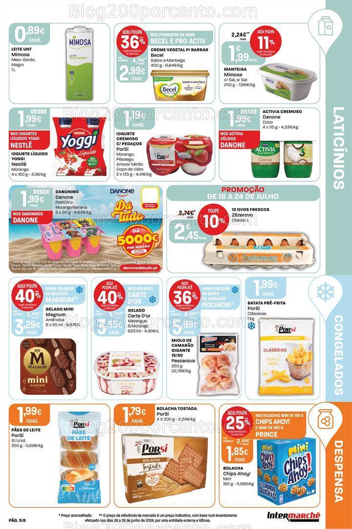 Antevisão Folheto INTERMARCHÉ Mini Promoções de 18 a 24 julho