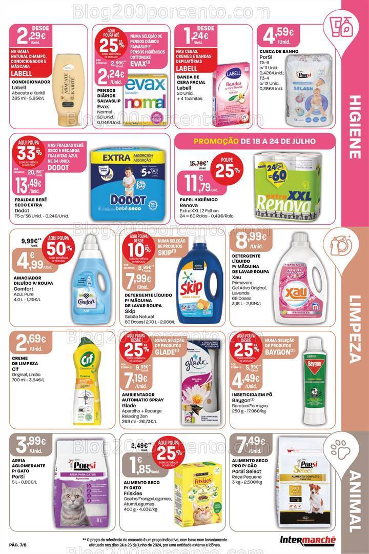 Antevisão Folheto INTERMARCHÉ Mini Promoções de 18 a 24 julho