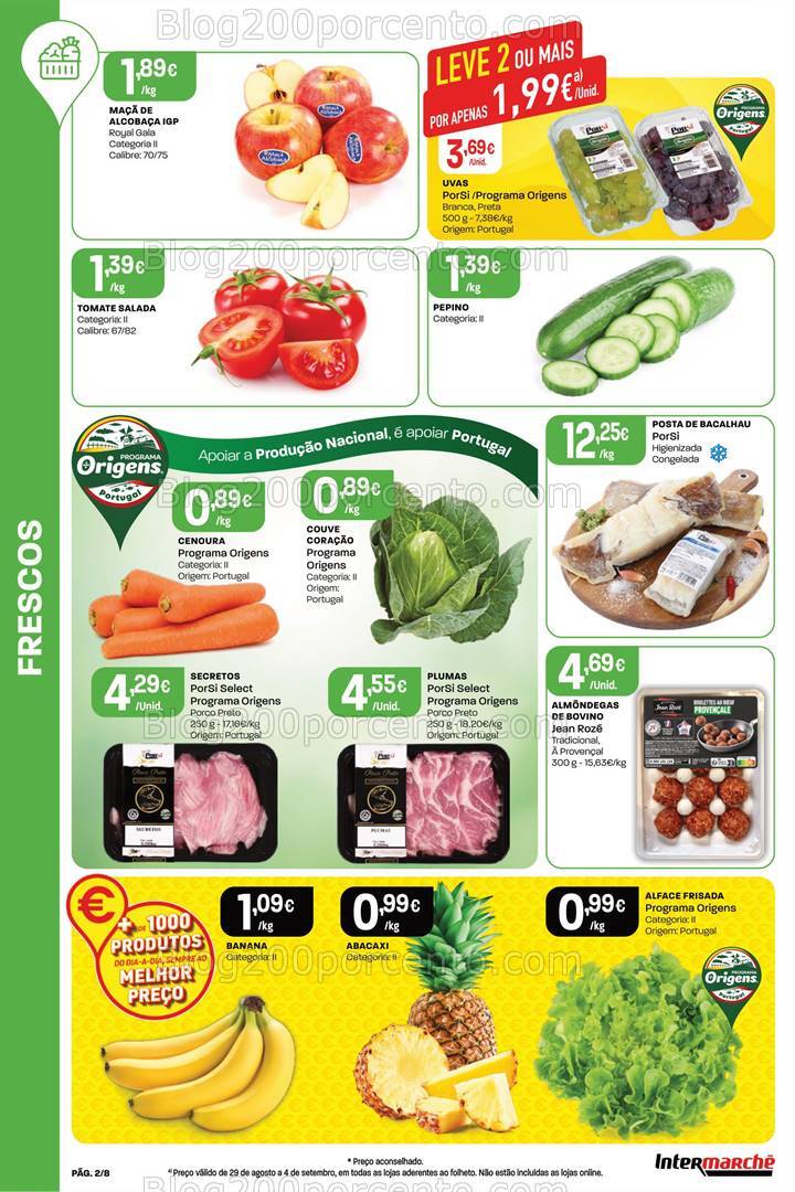Antevisão Folheto INTERMARCHÉ Mini Promoções de 29 agosto a 4 setembro