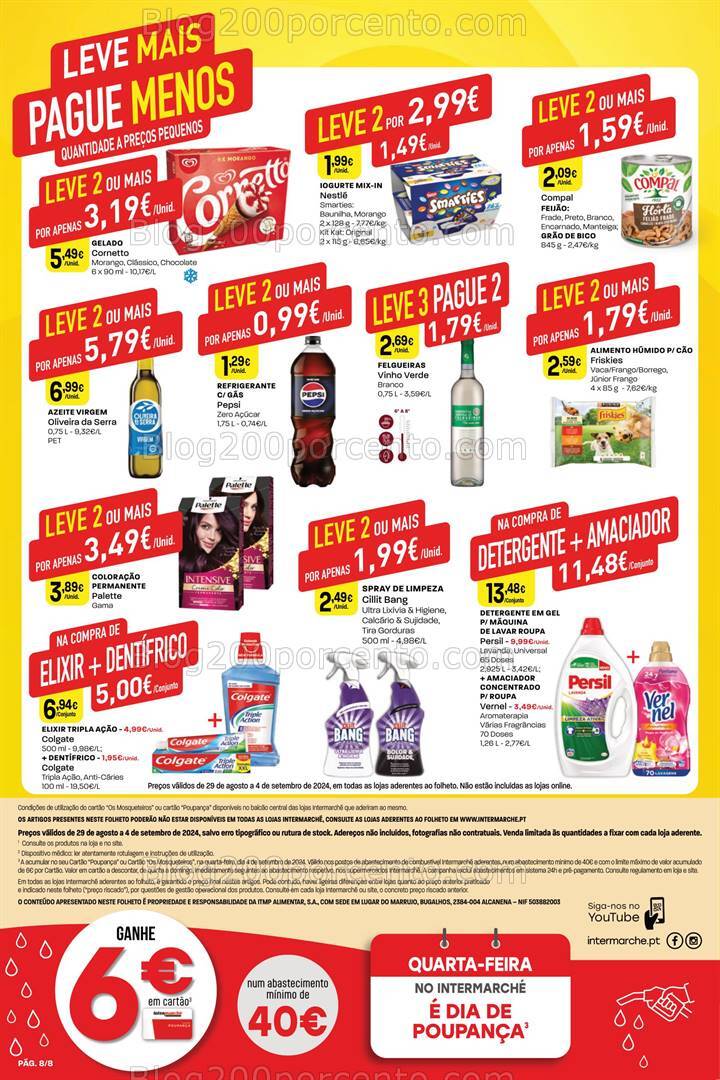 Antevisão Folheto INTERMARCHÉ Mini Promoções de 29 agosto a 4 setembro