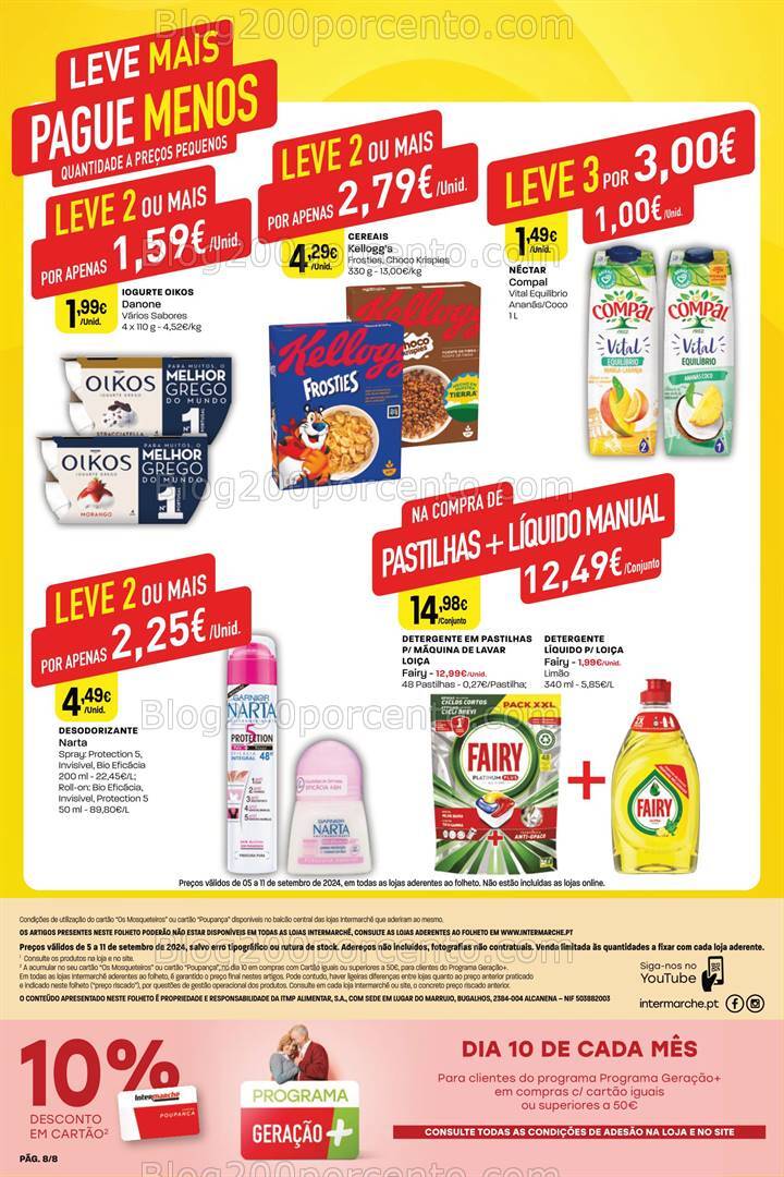Antevisão Folheto INTERMARCHÉ Mini Promoções de 5 a 11 setembro