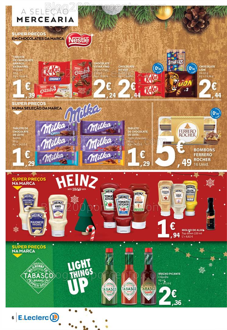 Antevisão Folheto E-LECLERC Especial Ano Novo Promoções de 26 a 31 dezembro