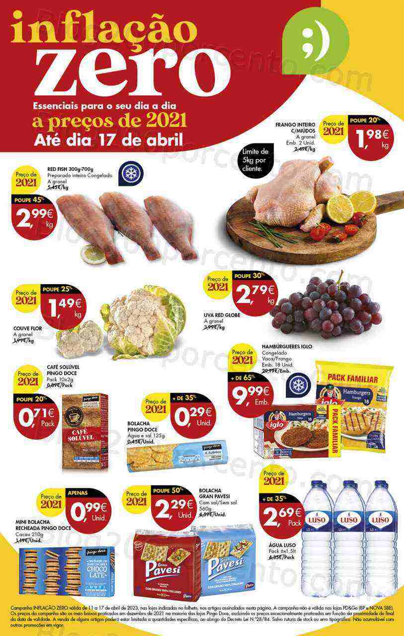 Antevisão Folheto PINGO DOCE Norte Promoções Fim de Semana 14 a 17 abril