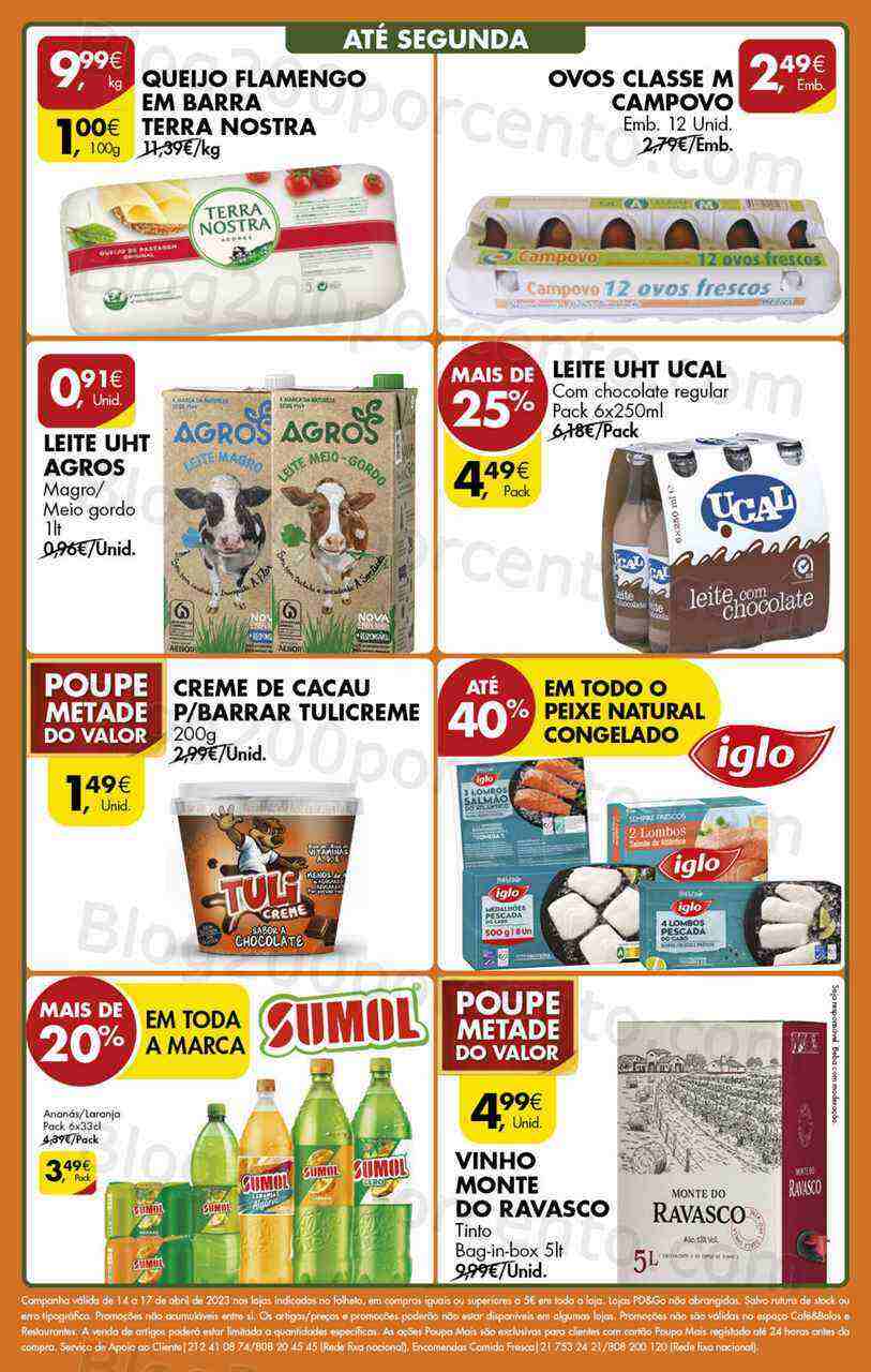 Antevisão Folheto PINGO DOCE Norte Promoções Fim de Semana 14 a 17 abril