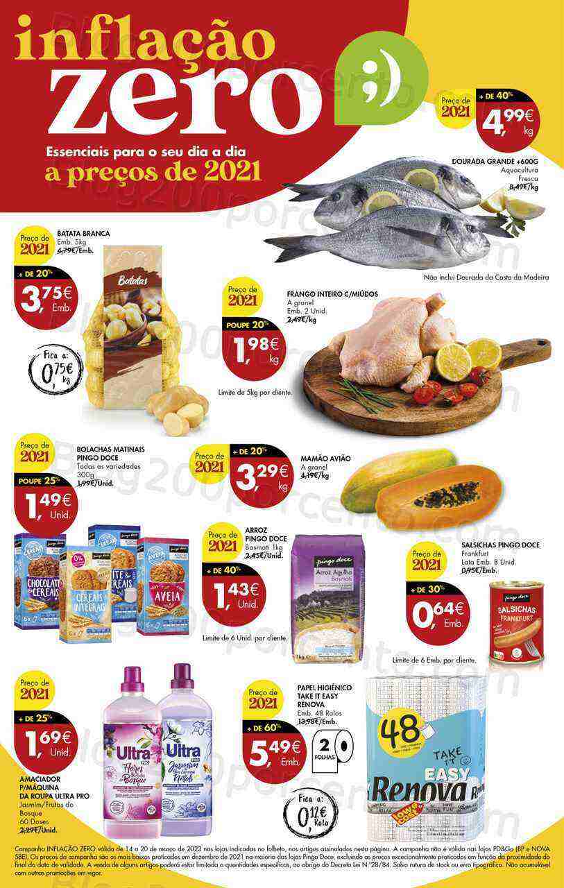 Antevisão Folheto PINGO DOCE Norte Promoções Fim de Semana - 17 a 20 março