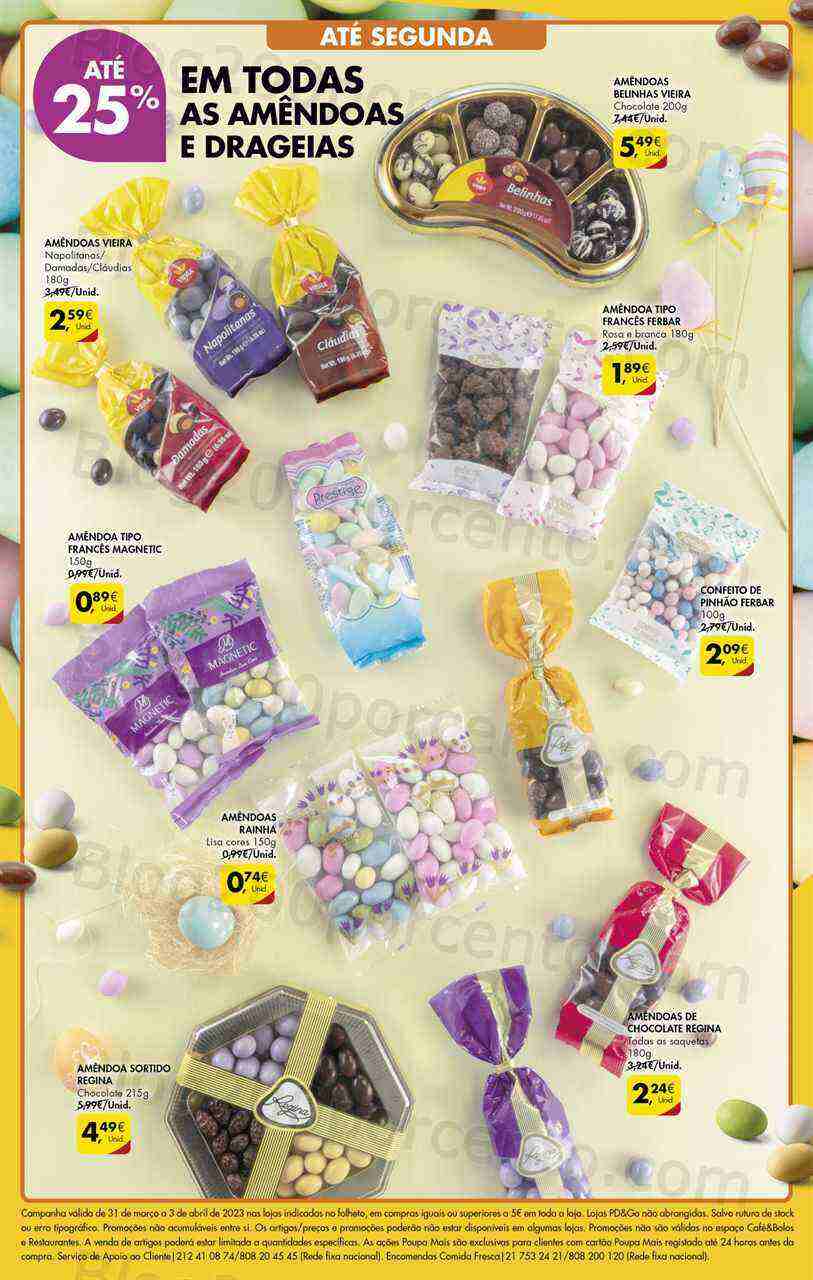 Antevisão Folheto PINGO DOCE Norte Fim de Semana - 31 março a 3 abril