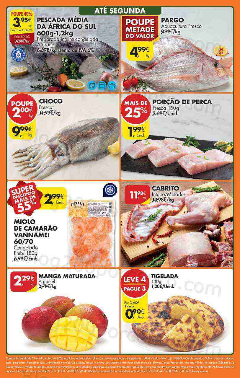 Antevisão Folheto PINGO DOCE Norte Promoções Fim de Semana - 21 a 24 abril